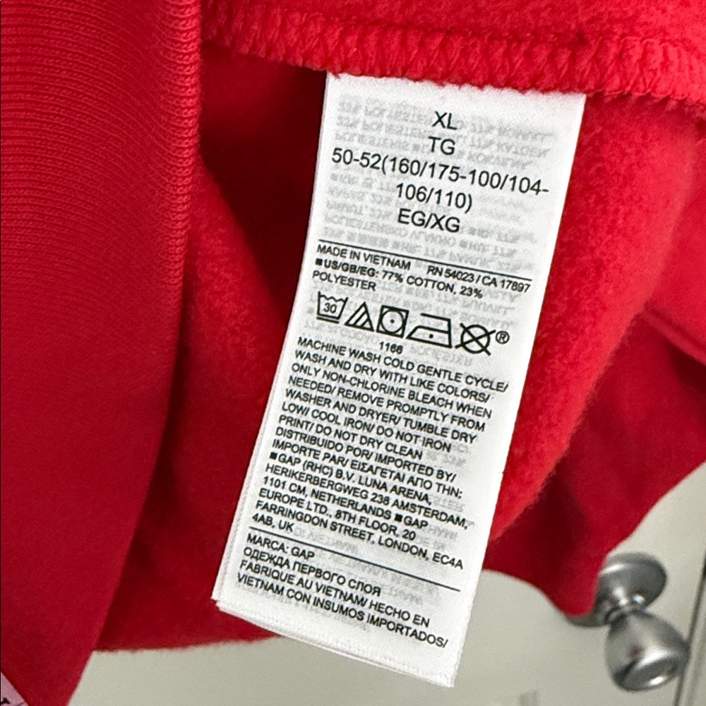 GAP Red Sweatshirt with Mickey Mouse Graphic - Picture 6 of 6